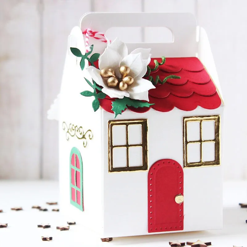 Cutting Dies Christmas House Box Metal DIY Scrapbook Emboss Paper Cards Craft Tool TP899
Cutting Dies Christmas House Box Metal DIY Scrapbook Emboss Paper Cards Craft Tool TP899