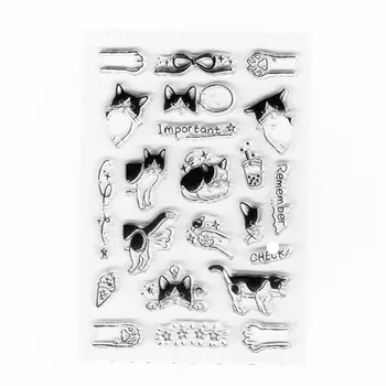 Funny Cat Clear Stamps Planner Decorative Stamps Notebook Journal Stamps
Funny Cat Clear Stamps Planner Decorative Stamps Notebook Journal Stamps