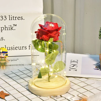 LED Night Light Rose in Wishing Bottle Led Fairy Lights Romantic Novelty Gift String Light for Christmas Valentine's Day Wedding
LED Night Light Rose in Wishing Bottle Led Fairy Lights Romantic Novelty Gift String Light for Christmas Valentine's Day Wedding