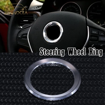 Reamocea 1Pc Silver Car Steering Wheel Center Decor Ring Cover Fit for BMW 1/3/4/5/7 Series X1 X3 X5 X6 For E81 E87 F30 F31 F34
Reamocea 1Pc Silver Car Steering Wheel Center Decor Ring Cover Fit for BMW 1/3/4/5/7 Series X1 X3 X5 X6 For E81 E87 F30 F31 F34