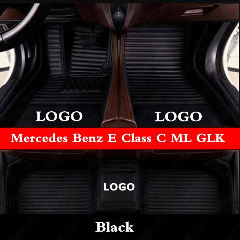 Custom Car Floor Mats for Mercedes Benz E Class C ML GLK GLA GLE GL S R A B CLK SLK CLA CLS G GLS GLC AMG Auto Mat Rugs | Автомобили и