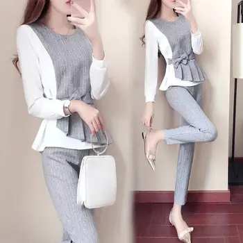 2 Piece Women Set Top Pants Fashion Slim Outfit
2 Piece Women Set Top Pants Fashion Slim Outfit
