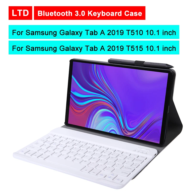 Bluetooth 3.0 Tablet Keyboard Case For Samsung Galaxy Tab A 2019 T510 T515 10.1 inch Mediapad Flip Leather Protective Cover
Bluetooth 3.0 Tablet Keyboard Case For Samsung Galaxy Tab A 2019 T510 T515 10.1 inch Mediapad Flip Leather Protective Cover