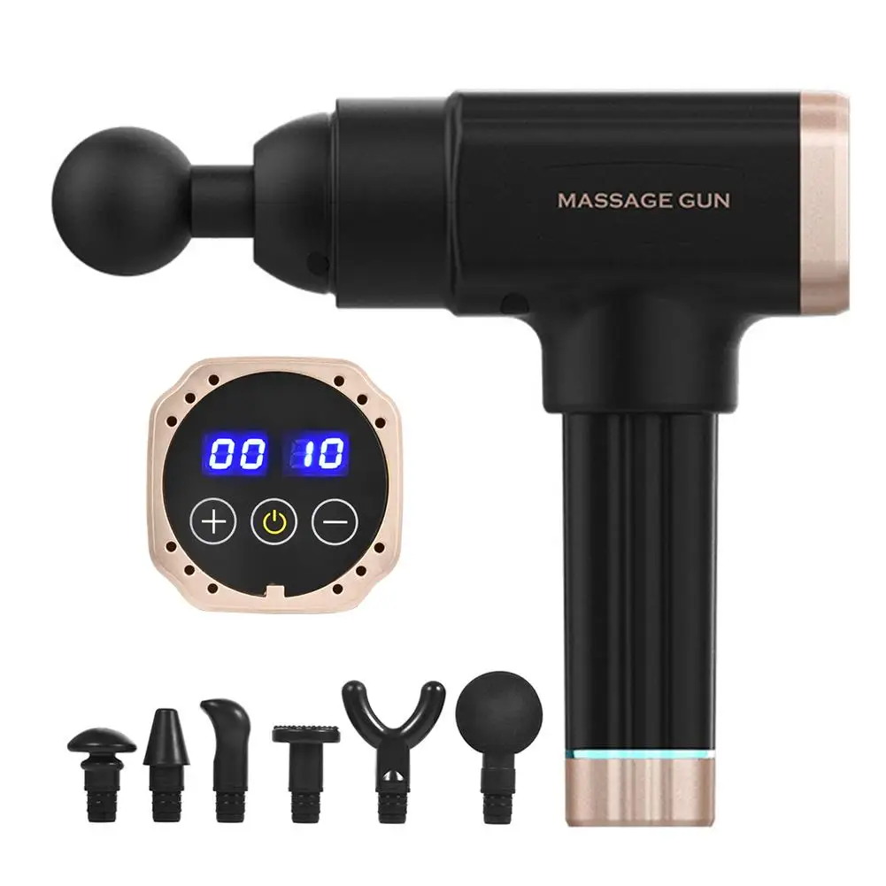 New Muscle Massage Gun Professional Personal Massage Device Hand Held Deep Tissue Muscle Massager Cordless Percussion Massager
New Muscle Massage Gun Professional Personal Massage Device Hand Held Deep Tissue Muscle Massager Cordless Percussion Massager