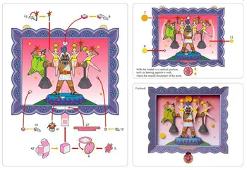 Magic power circus actor 3D paper model toy parent-child DIY kindergarten activity handmade origami
Magic power circus actor 3D paper model toy parent-child DIY kindergarten activity handmade origami