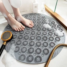 Round Non-Slip Bath Mat Safety Shower PVC Bathroom Mat With Drain Hole Plastic Massage Foot Pad Bathroom Accessories Set
Round Non-Slip Bath Mat Safety Shower PVC Bathroom Mat With Drain Hole Plastic Massage Foot Pad Bathroom Accessories Set