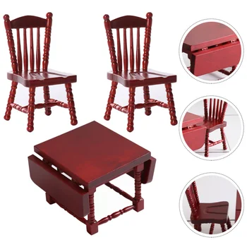 1 Set of Toy House Accessories Mini Adornment Mini tables and chairs suit Miniature Model for Kids Mini House Decor
1 Set of Toy House Accessories Mini Adornment Mini tables and chairs suit Miniature Model for Kids Mini House Decor
