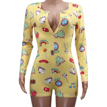 Adult Women Sexy Onesie Pajamas Shorts Bodycon Long Sleeve Leotard Bodysuit Sleepwear Jumpsuit Rompers Onsies Party Lingerie 
Adult Women Sexy Onesie Pajamas Shorts Bodycon Long Sleeve Leotard Bodysuit Sleepwear Jumpsuit Rompers Onsies Party Lingerie