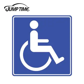 Jump Time 13cm x 13cm For Handicap Logo Parking Sign Table Wheelchair Car Window Bumper Decal Vinyl Sticker Auto Decor
Jump Time 13cm x 13cm For Handicap Logo Parking Sign Table Wheelchair Car Window Bumper Decal Vinyl Sticker Auto Decor