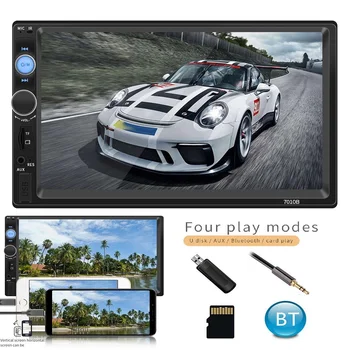 Universal 2din Car Multimedia Player Autoradio 2din Stereo 7" Touch Screen Video Mirror Link MP5 Player Auto Radio Backup Camera
Universal 2din Car Multimedia Player Autoradio 2din Stereo 7" Touch Screen Video Mirror Link MP5 Player Auto Radio Backup Camera