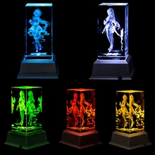Genshin Impact Crystal Lamp Cosplay Anime Ganyu 3D Colorfull Night Light Figure Exquisite Glass Handcraft Gifts Collection
Genshin Impact Crystal Lamp Cosplay Anime Ganyu 3D Colorfull Night Light Figure Exquisite Glass Handcraft Gifts Collection