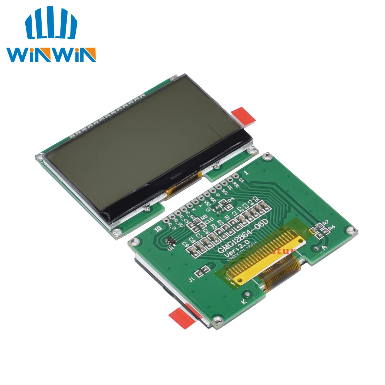 10pcs 12864-06D, 12864, LCD module, COG, with Chinese font, dot matrix screen, SPI interface
10pcs 12864-06D, 12864, LCD module, COG, with Chinese font, dot matrix screen, SPI interface