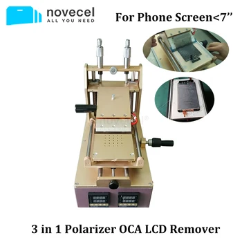Novecel 7 Inches 3 in 1 Vacuum LCD Screen Separator+Preheater+OCA Glue Polarizer Remover Mobile Phone For LCD Repair 110V/220V
Novecel 7 Inches 3 in 1 Vacuum LCD Screen Separator+Preheater+OCA Glue Polarizer Remover Mobile Phone For LCD Repair 110V/220V