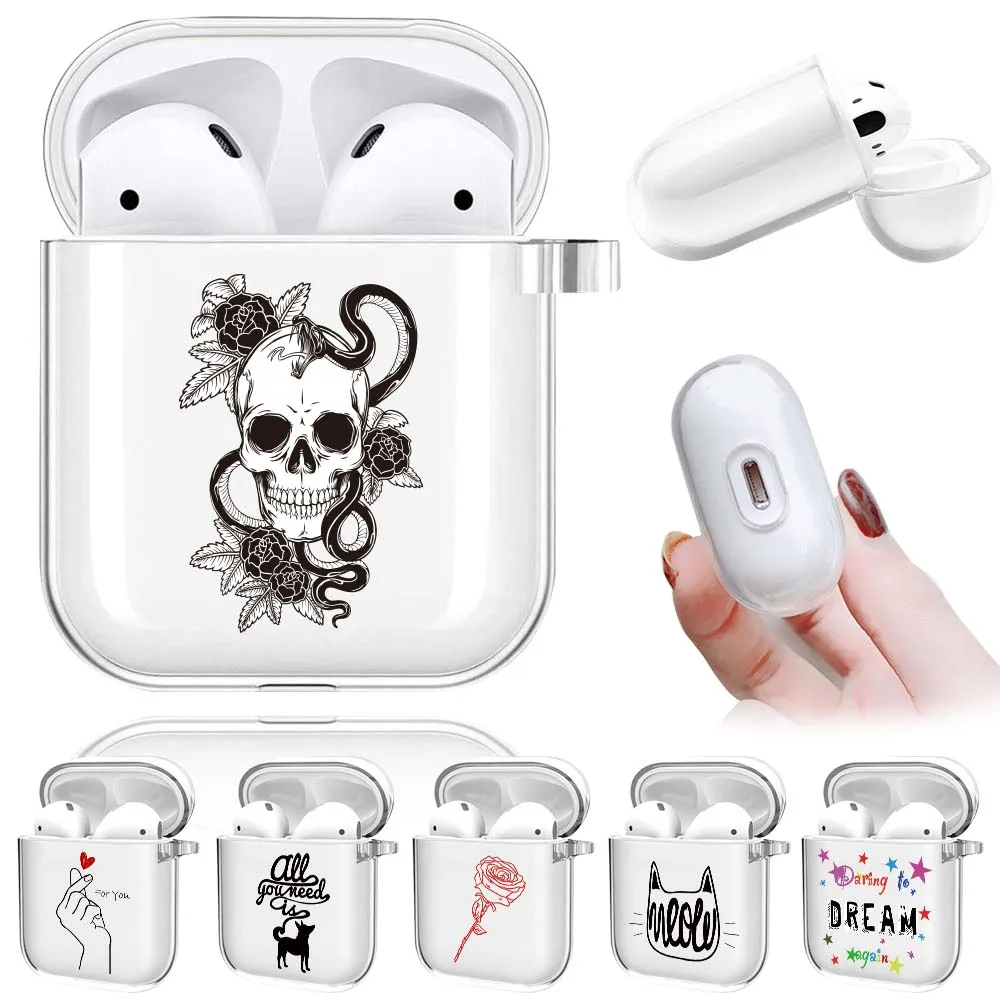 Transparent Wireless Earphone Charging Cover for Apple Airpods 1/2 Cases Hard Bluetooth Box Headset Protective Anti-fall Shell
Transparent Wireless Earphone Charging Cover for Apple Airpods 1/2 Cases Hard Bluetooth Box Headset Protective Anti-fall Shell