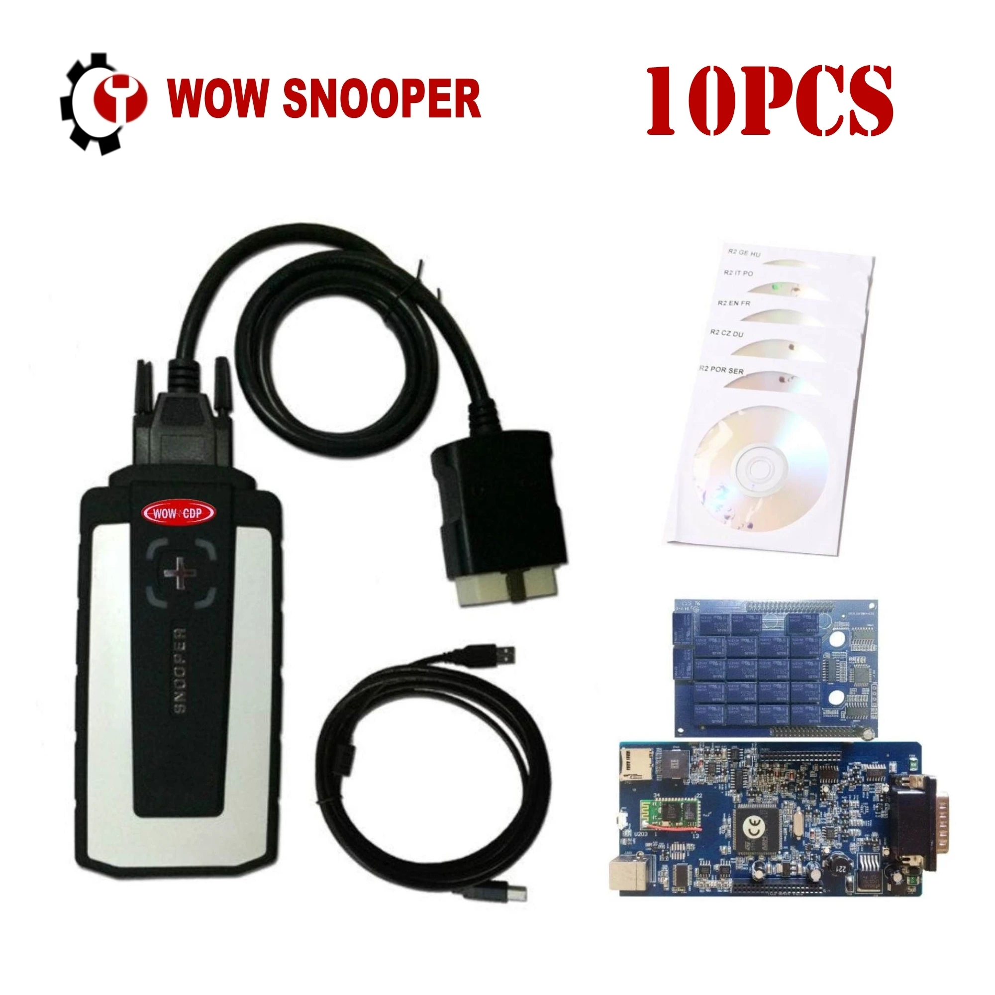 WOW CDP Snooper blue pcb 8.0 with Bluetooth 2016R0/V5.00.12 R2 wurth Diagnostic tool for delphis vd ds150e cdp autocoms CDP pro
WOW CDP Snooper blue pcb 8.0 with Bluetooth 2016R0/V5.00.12 R2 wurth Diagnostic tool for delphis vd ds150e cdp autocoms CDP pro
