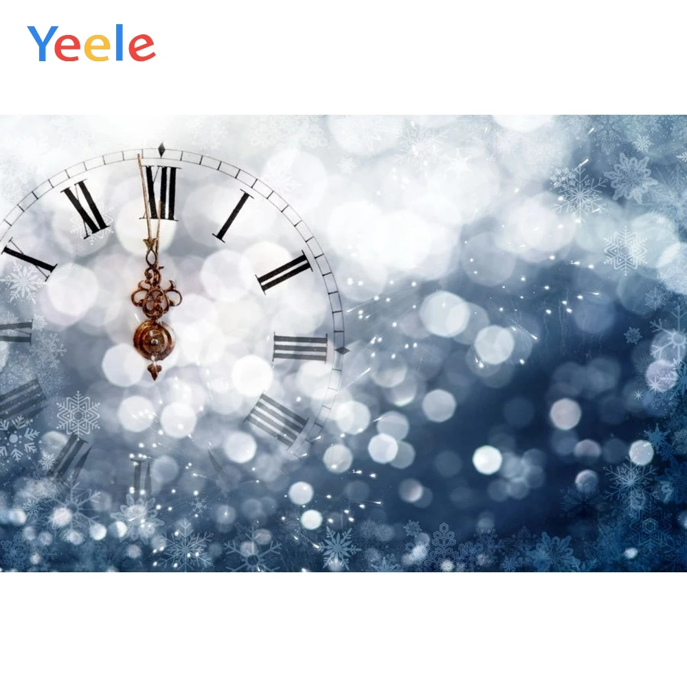 Yeele Happy 2020 New Year Clock Christmas Backdrop Snowflake Snow Light Bokeh Vinyl Photography Background For Photo Studio
Yeele Happy 2020 New Year Clock Christmas Backdrop Snowflake Snow Light Bokeh Vinyl Photography Background For Photo Studio