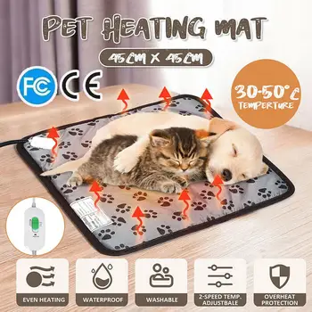 Pet Electric Heating Mat Cat Footprints Puppy Cushion Super Warm Third Gear 45*45cm US Plug Practical Comfortable Gift
Pet Electric Heating Mat Cat Footprints Puppy Cushion Super Warm Third Gear 45*45cm US Plug Practical Comfortable Gift