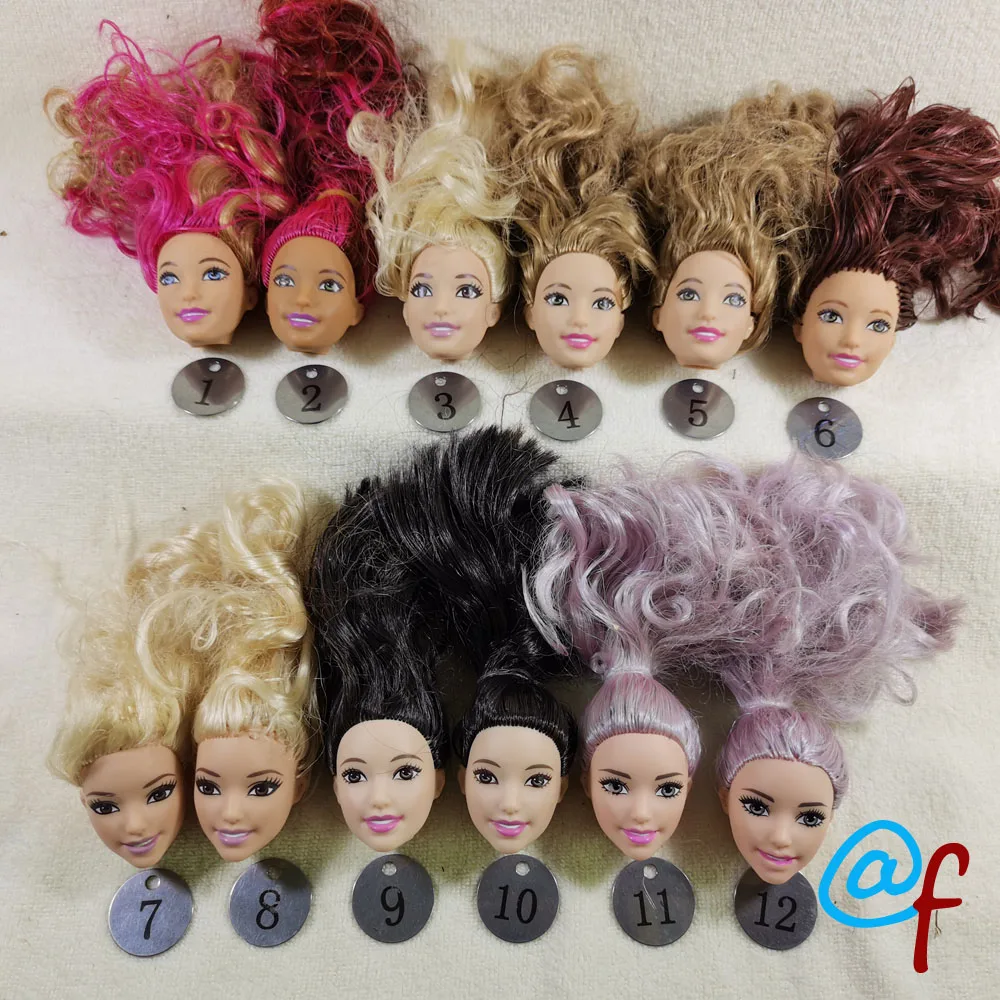 B44-2 Original Foreign trade South Asia Beauty 1/6 OOAK NUDE doll head mussed Claret-red hair for DIY
B44-2 Original Foreign trade South Asia Beauty 1/6 OOAK NUDE doll head mussed Claret-red hair for DIY