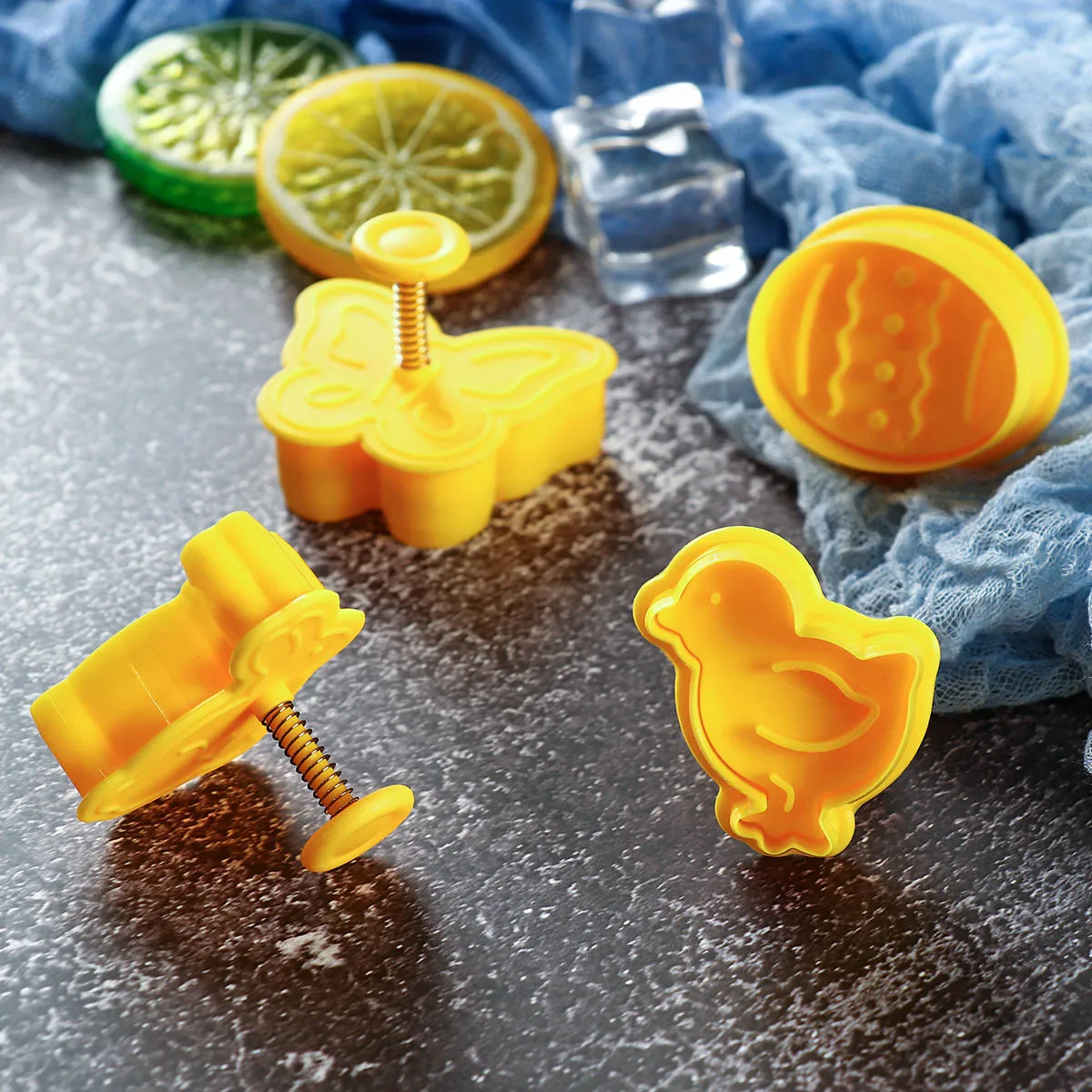 Cake Fondant Sugarcraft Cookies Decorating Plunger Cutter Moulds For Easter Kitchen Cake Tools TOB
Cake Fondant Sugarcraft Cookies Decorating Plunger Cutter Moulds For Easter Kitchen Cake Tools TOB