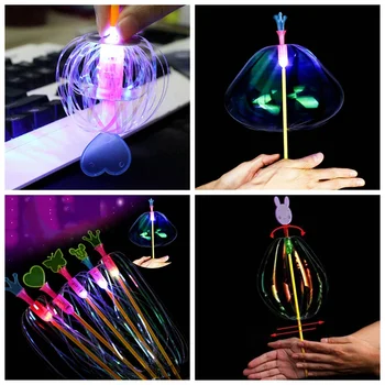 Colorful Magic Rainbow Magic Bubble Stick Wand LED Bubble Bright Light Wand Toy Spinning Wand
Colorful Magic Rainbow Magic Bubble Stick Wand LED Bubble Bright Light Wand Toy Spinning Wand