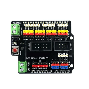 Expansion Multifunctional Microcontroller Development Board for Arduino UNO R3 Sensor I/O
Expansion Multifunctional Microcontroller Development Board for Arduino UNO R3 Sensor I/O