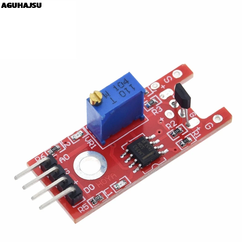 Smart Electronics 4pin KY-024 Linear Magnetic Hall Switches Speed Counting Sensor Module for arduino DIY Kit
Smart Electronics 4pin KY-024 Linear Magnetic Hall Switches Speed Counting Sensor Module for arduino DIY Kit
