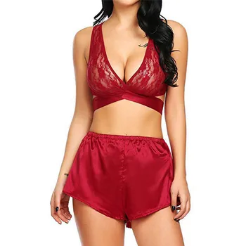 Sexy Lingerie Lace Set Erotic Lingerie Bra+Shorts Sexy Costumes Novelty Sexy Underwear Lace Stitching Two-Piece Sexy Pajamas
Sexy Lingerie Lace Set Erotic Lingerie Bra+Shorts Sexy Costumes Novelty Sexy Underwear Lace Stitching Two-Piece Sexy Pajamas