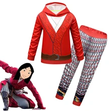Hua Mulan Girls Sweater Athletic Kid Hoodies Dress Children Halloween Costume for Kids Mulan Cosplay Anime Carnival Clothes Suit
Hua Mulan Girls Sweater Athletic Kid Hoodies Dress Children Halloween Costume for Kids Mulan Cosplay Anime Carnival Clothes Suit