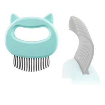 New Durable Pet Massage Brush Shell Shaped Handle Pet Grooming Massage Tool To Remove Loose Hairs Only for Cats
New Durable Pet Massage Brush Shell Shaped Handle Pet Grooming Massage Tool To Remove Loose Hairs Only for Cats