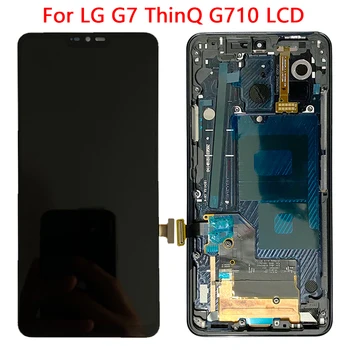 For LG G7 ThinQ LCD Display Touch Scren 6.1'' With Frame Digitizer Assembly For LG G710 G710EM G710PM G710VMP LCD
For LG G7 ThinQ LCD Display Touch Scren 6.1'' With Frame Digitizer Assembly For LG G710 G710EM G710PM G710VMP LCD