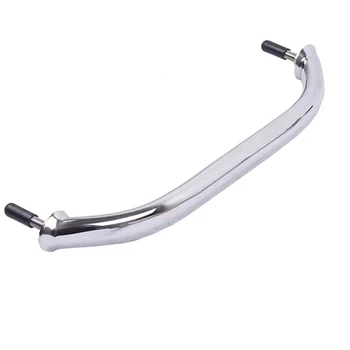 Polished Stainless Heavy Duty Oval Boat Marine Grab Handle Hand Rail with Flange & Stud Boating & Sailing- 12 Inch Long
Polished Stainless Heavy Duty Oval Boat Marine Grab Handle Hand Rail with Flange & Stud Boating & Sailing- 12 Inch Long