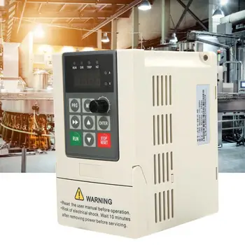 VFD Inverter Frequency Converter 220V Single-Phase Input Single-Phase Output CNC Spindle motor Control VFD Converter
VFD Inverter Frequency Converter 220V Single-Phase Input Single-Phase Output CNC Spindle motor Control VFD Converter
