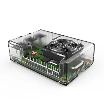 Wear Resistant Full Coverage Support Cooling Fan Shell Direct Fit Hard Practical Protective Case ABS Durable For Raspberry Pi4B
Wear Resistant Full Coverage Support Cooling Fan Shell Direct Fit Hard Practical Protective Case ABS Durable For Raspberry Pi4B