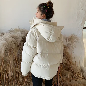 Aulead Womens Parka Casual Outwear Autumn Winter Hooded Coat Winter Jacket Women Hooded Coat Fashion Plus Size Korean 50cs
Aulead Womens Parka Casual Outwear Autumn Winter Hooded Coat Winter Jacket Women Hooded Coat Fashion Plus Size Korean 50cs