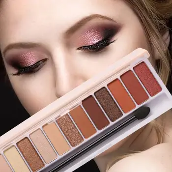 12 Color Eye Shadow Matte Shimmer Eyeshadow Palette Matte Waterproof Lasting Fine And Smooth Eye Shadow Makeup TSLM1
12 Color Eye Shadow Matte Shimmer Eyeshadow Palette Matte Waterproof Lasting Fine And Smooth Eye Shadow Makeup TSLM1