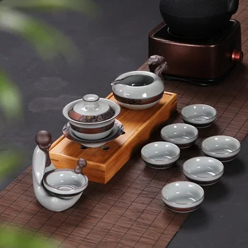 Teapot Bone China Tea Pots Small Whistleblowing Tea Kettle Premium Pots Decorative Chinese Tea Set Glass Purple CTY20AC 4
Teapot Bone China Tea Pots Small Whistleblowing Tea Kettle Premium Pots Decorative Chinese Tea Set Glass Purple CTY20AC 4
