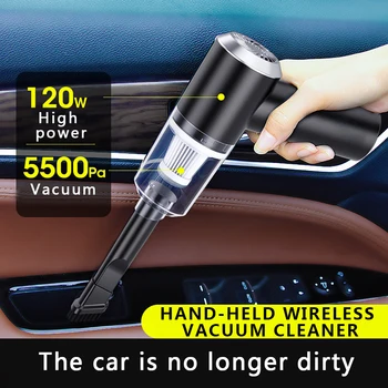 Mini Flexible Car-Vacuum-Cleaner with Powerful Suction of 5500Pa 120W for Home and Auto's Cleanning
Mini Flexible Car-Vacuum-Cleaner with Powerful Suction of 5500Pa 120W for Home and Auto's Cleanning