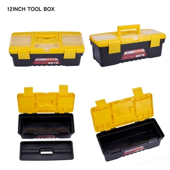 12" Plastic Tool Storage Box with Tote Tray Tool Chest Cabinet Toolbox Organiser 1pcs
12" Plastic Tool Storage Box with Tote Tray Tool Chest Cabinet Toolbox Organiser 1pcs