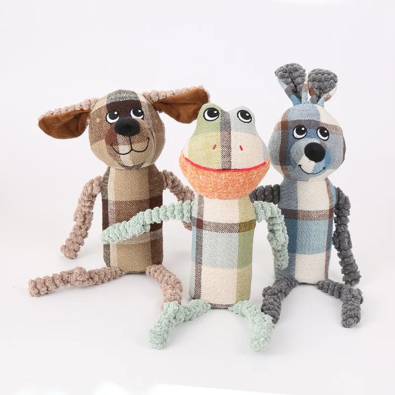 Squeak Chew Interactive Toy Dog Frog Rabbit Squeaky Doll Puppy Sound Maker Bite Pet Teeth Cleaning Chew Toy Durability Dog Toys
Squeak Chew Interactive Toy Dog Frog Rabbit Squeaky Doll Puppy Sound Maker Bite Pet Teeth Cleaning Chew Toy Durability Dog Toys