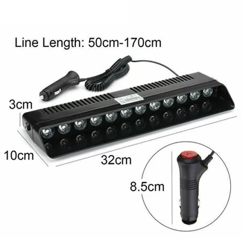 1pc Car ED Strobe Light 12V Amber Lamp With Suction Cups Brackets Screw For Trucks EMS Snow Sweepers Car Light Assembly
1pc Car ED Strobe Light 12V Amber Lamp With Suction Cups Brackets Screw For Trucks EMS Snow Sweepers Car Light Assembly