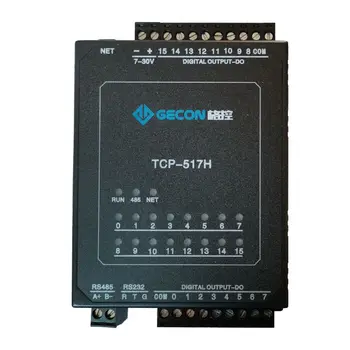 16-channel switch transistor output module MODBUS communication protocol Ethernet RS485 232 Communication bandwidth 10M/100Mbps
16-channel switch transistor output module MODBUS communication protocol Ethernet RS485 232 Communication bandwidth 10M/100Mbps