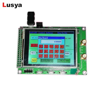ADF4350 ADF4351 RF signal source module STM32 frequency sweep TFT color display touch screen T1591
ADF4350 ADF4351 RF signal source module STM32 frequency sweep TFT color display touch screen T1591