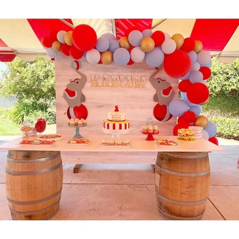 

83pcs Pastel Latex Balloons Red Blue White Balloon Garland Arch Kit Gold Ballon For Wedding Birthday Baby Shower Party Decor