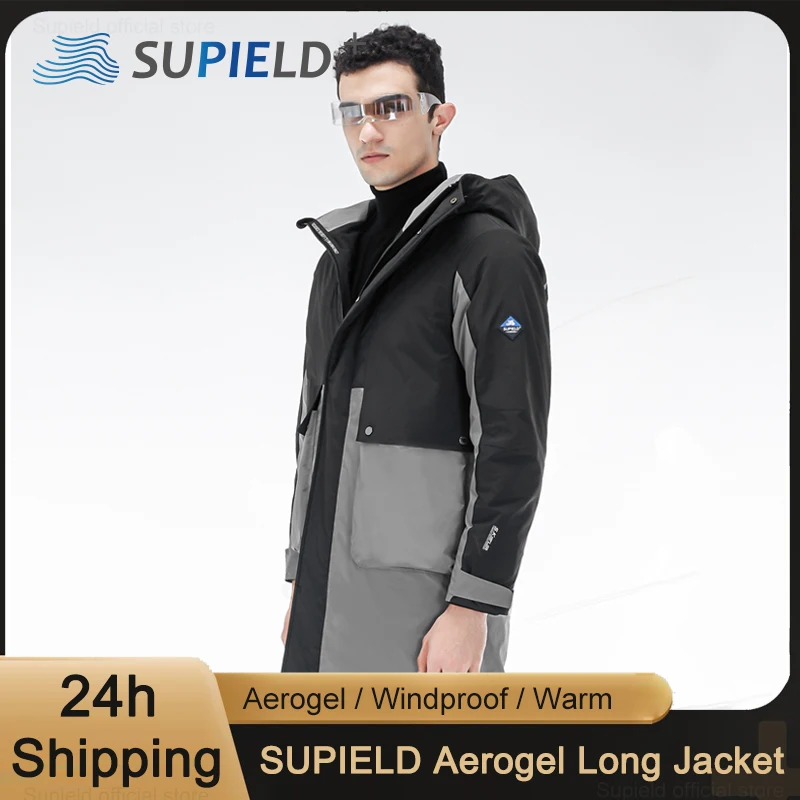 SUPIELD Aerogel Cold Resistant Long Warm Jacket Men Thick Hood Parkas Coat Men Autumn Winter Outwear Windproof Pocket Parka Men
SUPIELD Aerogel Cold Resistant Long Warm Jacket Men Thick Hood Parkas Coat Men Autumn Winter Outwear Windproof Pocket Parka Men
