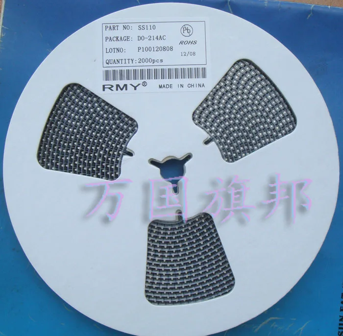 Free Delivery. Patch Schottky diode SS110 encapsulates the DO - 214 ac SMA 130 yuan 2000 only
Free Delivery. Patch Schottky diode SS110 encapsulates the DO - 214 ac SMA 130 yuan 2000 only