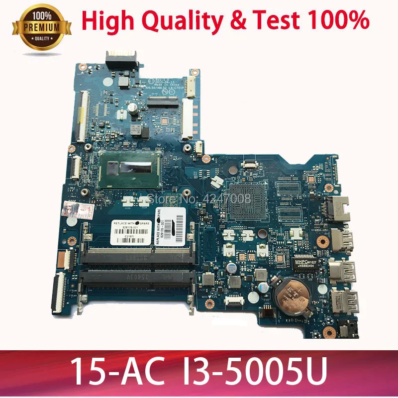 Новинка для HP 15-AC 828178-501 828178-601 828178-001 UMA i3-5005U AHL50/ABL52, протестированная материнская плата
Новинка для HP 15-AC 828178-501 828178-601 828178-001 UMA i3-5005U AHL50/ABL52, протестированная материнская плата