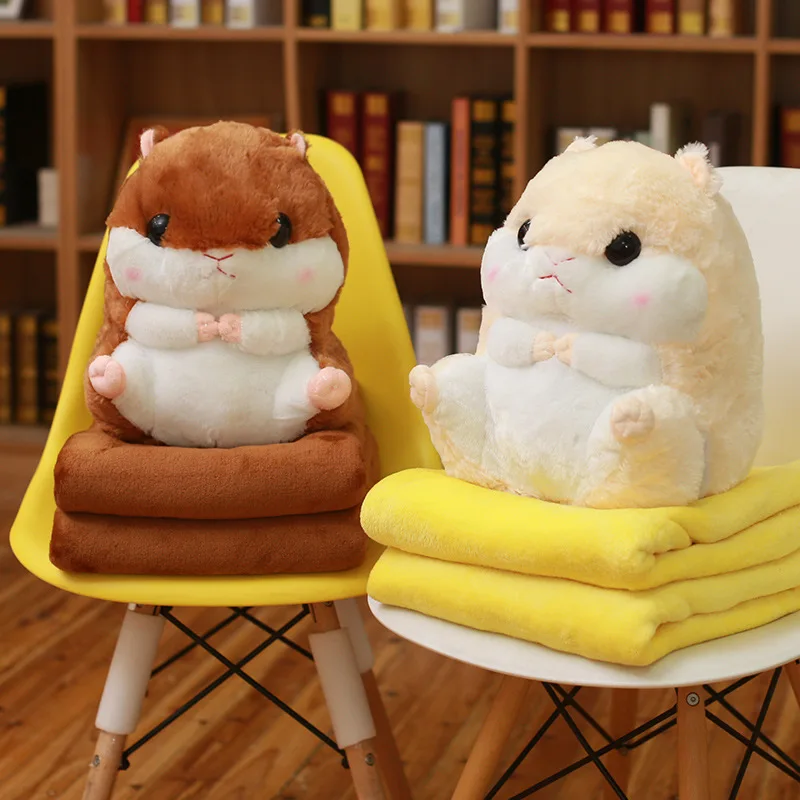 40CM Hamster Mouse With Blanket Plush Toy Extrusion Soft Stuffed Plush Animal Doll Home Decoration Cute Gift For Kids
40CM Hamster Mouse With Blanket Plush Toy Extrusion Soft Stuffed Plush Animal Doll Home Decoration Cute Gift For Kids