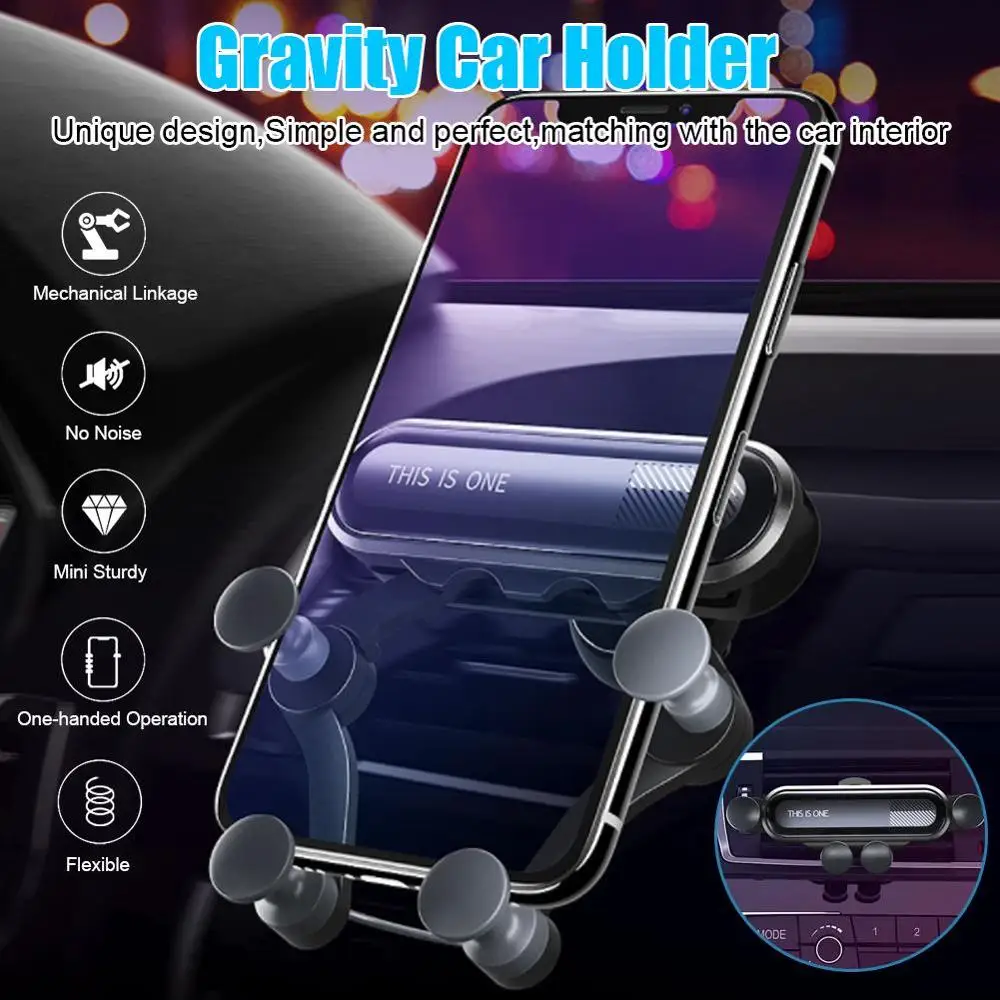 Auto-Retractable Hands Free Gravity Car Phone Holder with Auto Lock and Auto Release for Smartphones
Auto-Retractable Hands Free Gravity Car Phone Holder with Auto Lock and Auto Release for Smartphones