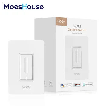 WiFi Smart Light Dimmer Switch Elegantly Designed Smart Life APP Works with Alexa Google Home for Voice Control No Hub Required
WiFi Smart Light Dimmer Switch Elegantly Designed Smart Life APP Works with Alexa Google Home for Voice Control No Hub Required