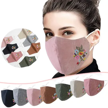 2pcs Embroidery Mouth Mask Outdoor Washable Reuse Adjustable Face Mask Protection Printing Mouth Mask Pollution Respirato Maske
2pcs Embroidery Mouth Mask Outdoor Washable Reuse Adjustable Face Mask Protection Printing Mouth Mask Pollution Respirato Maske